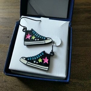 Converse Shoe Earrings
